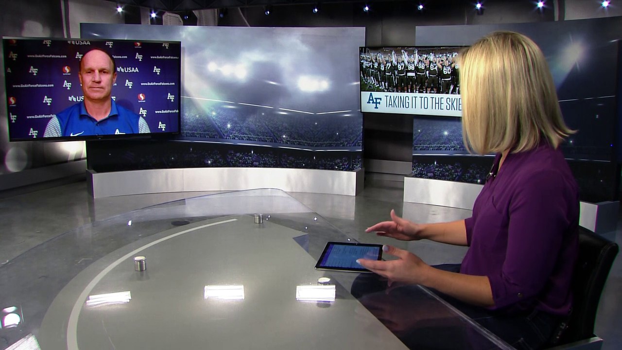 Air Force Head Coach Troy Calhoun Discusses His...