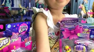 Big Shopkins Party Surprise Toys Egg Opening and Unboxing Toy Review by Hailey