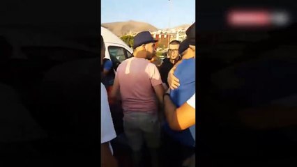 لحظة استقبال ابطال حراك الريف من عائلاتهم وأخيرا تكتمل فرحة العيد لـ 180 اسرة