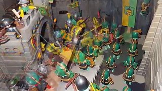 Playmobil Knights in Attack Part 2 Castle Diorama Playmobil Ritter im Angriff Ritterburg