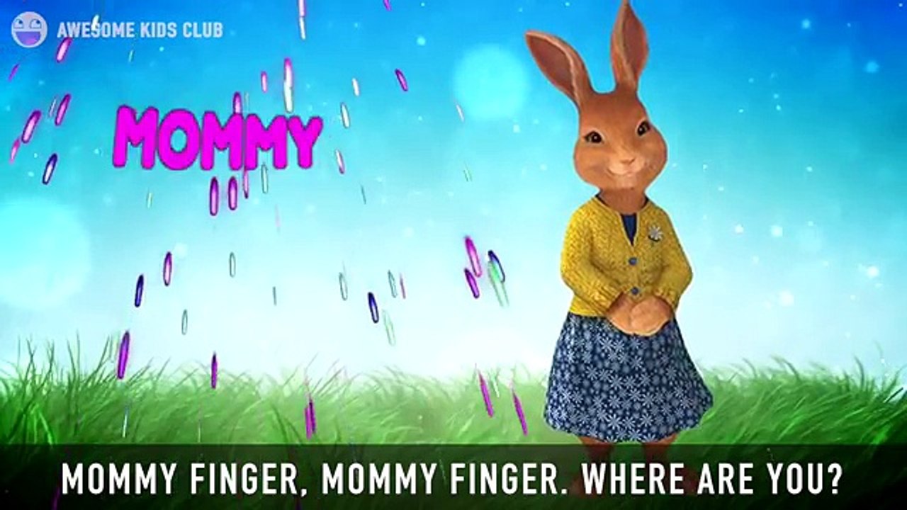 Peter Rabbit Finger Family Song!