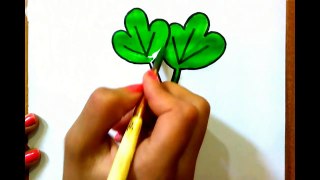 Easy Vegetable Drawing Tutorial for kids