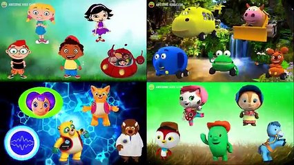 Disney Junior Shows 4K Video Finger Family Songs