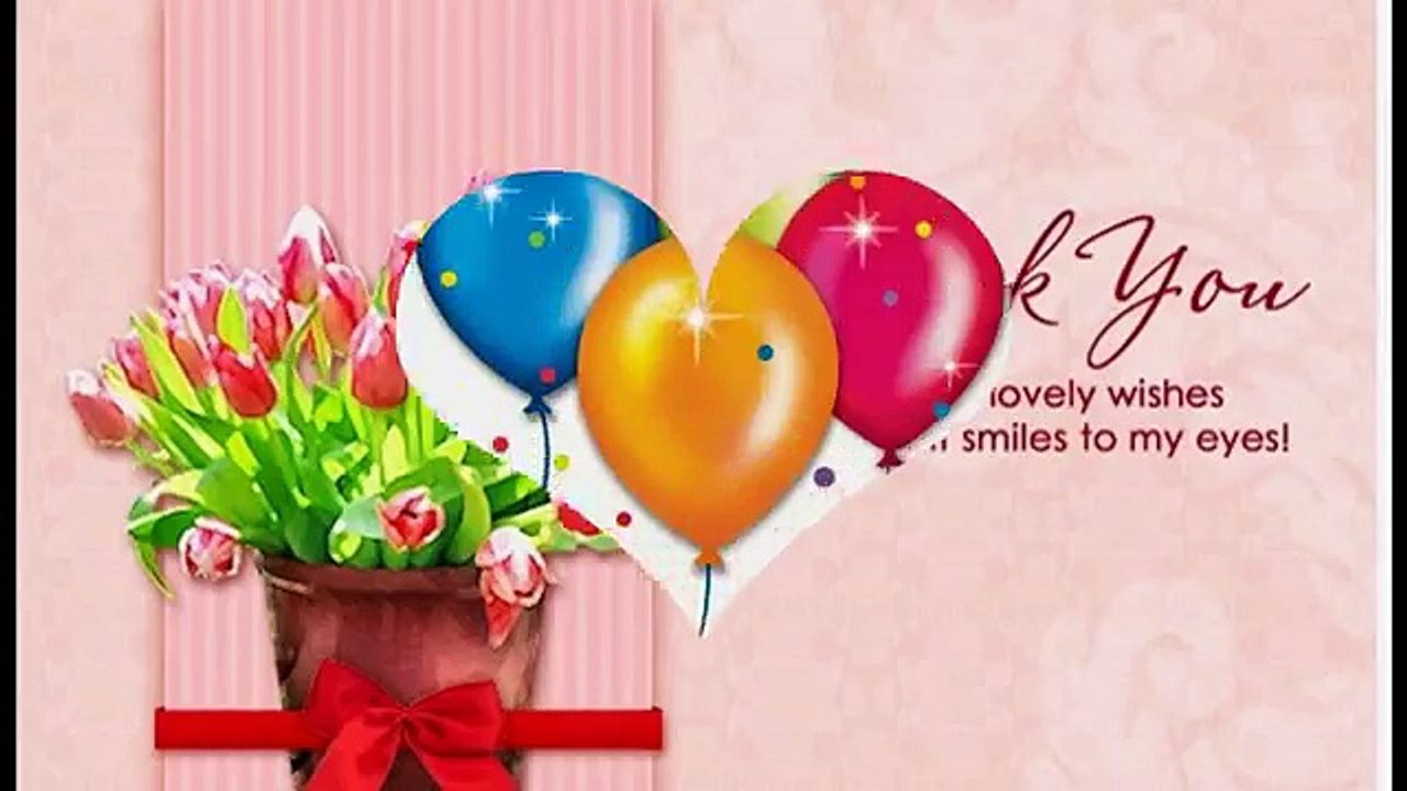 Thank You Speech From Birthday Greetings Quotes