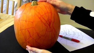 Carving a SPIDER MAN Pumpkin Halloween Customizing Special