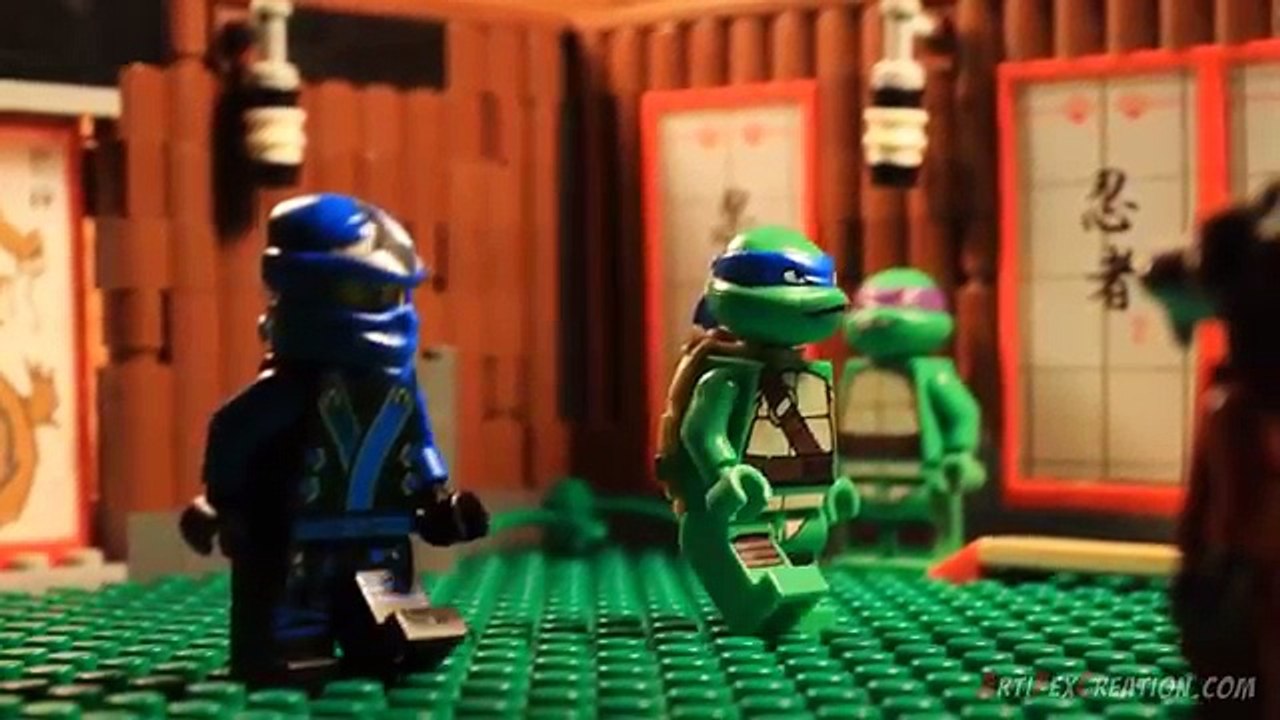 Ninjago JAY vs LEONARDO TMNT Lego Crossover Tournament #7