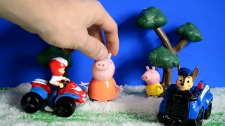 Paw Patrol Rescue Episode Peppa Pig Mammy Pig Daddy Pig Childrens Animation