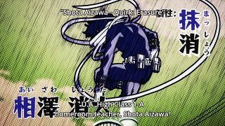 Aizawa sensei vs Todoroki and Momo Final Exam Boku no Hero Academia