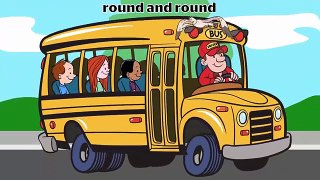 Wheels on the Bus Go Round and Round Popular Childrens Song Kids Song by The Learning Sta