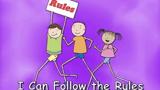 Music for Classroom Management I Can Follow the Rules song