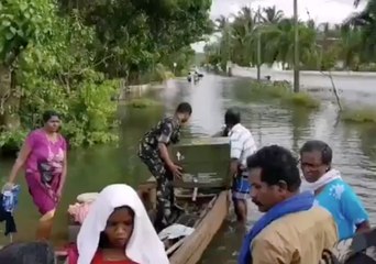 Medical Teams Provide Relief in Flooded Remote Areas of Kerala