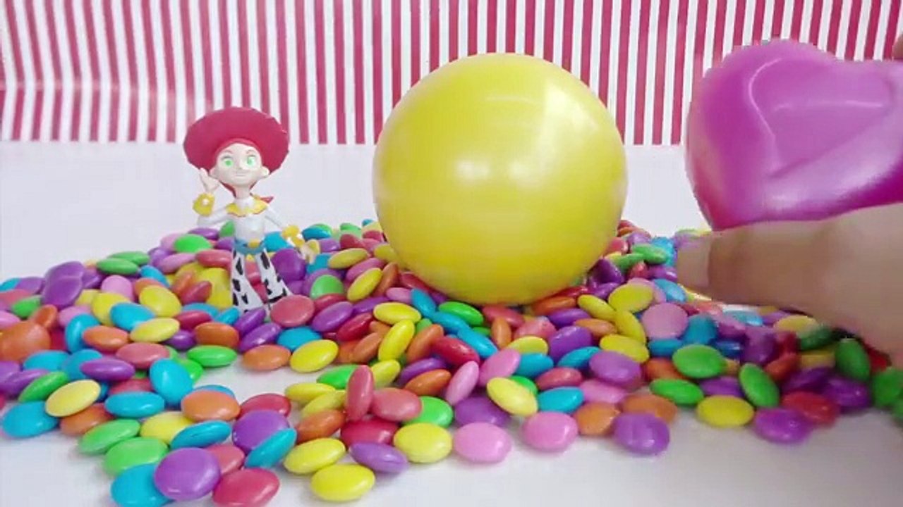 M&Ms Surprise Toys Hide & Seek Hello kitty toy story buzz lightyear Dipsym Tinky Winky &