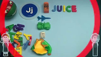 Disney Frozen Surprise Egg Learn A Letter! Spelling Words that Start with the Letter J!