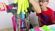 Don't Choose the Wrong Glove Slime Challenge!!!