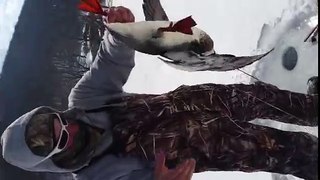 Shocking ice fishing video from Pennsylvania!