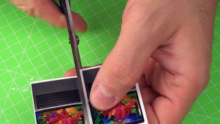 DIY Realistic Miniature Laptop | DollHouse | No Polymer Clay!