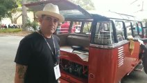John Solana talking about his beautiful VW here at the #carmelbytheseaconcours