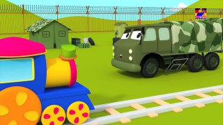 Bob, der Zug | Besuch zum Armee Lager | Video von Armeefahrzeugen