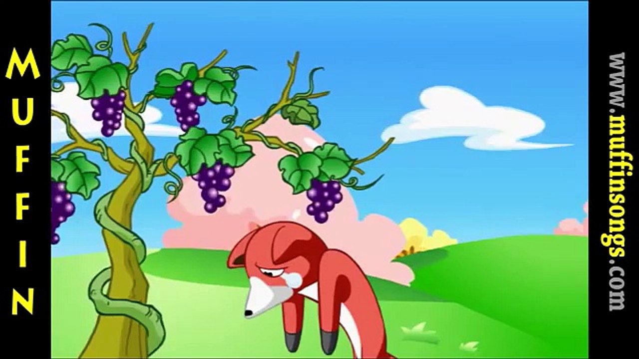 Muffin Stories The Fox and the Grapes