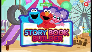 STORY BOOK BUILDER! Lets Play with Abby! Sesame Street Learning Games for Kids