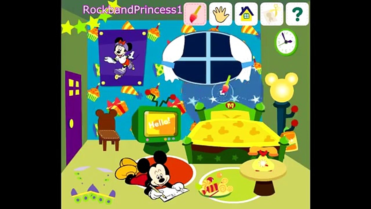 Mickey Mouse Clubhouse Game Decorate House Game Mickey Mouse Online Games