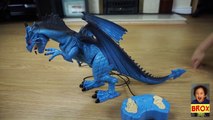 Mighty Megasaur Blue Dragon Remote controlled Playtime