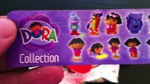 Surprise eggs Unboxing Dora the Explorer Toys Huevos Chocolate Kinder Sorpresa egg