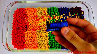 Shopkins Play Doh Thor Pocahontas Spongebob Rainbow Dippin Dots Surprise Eggs by Strawberr
