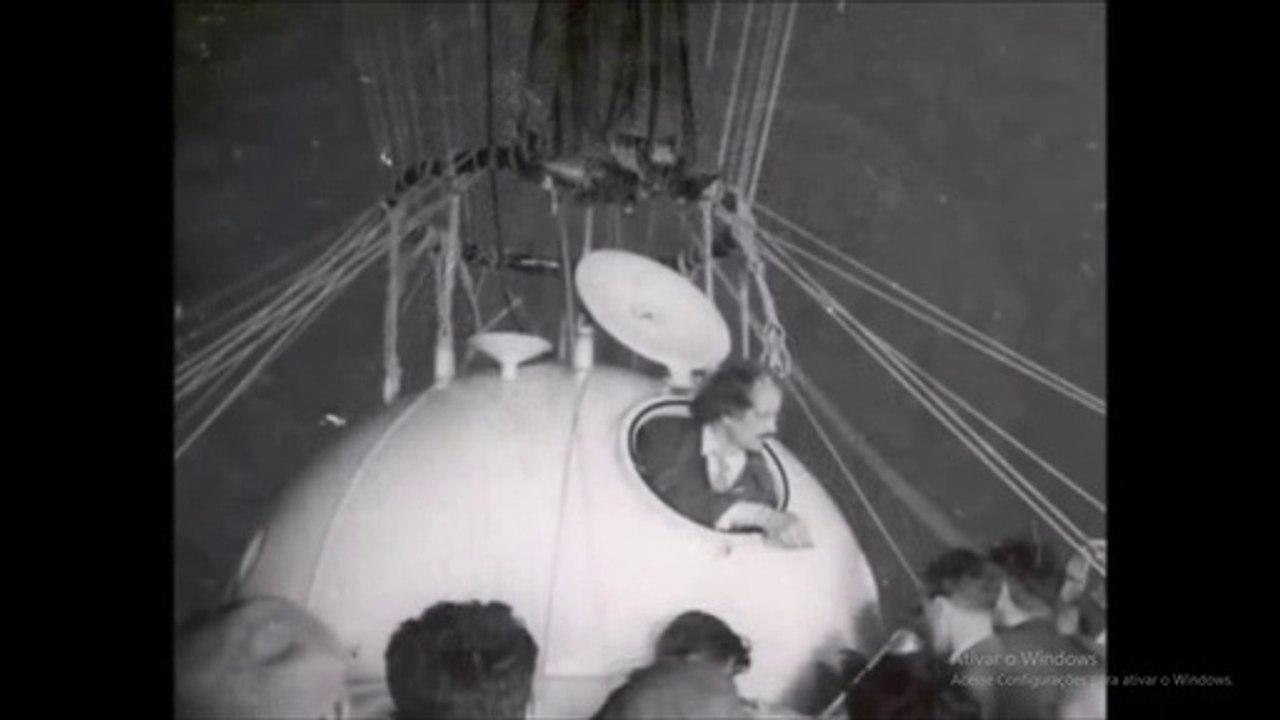 AUGUST PICCARD O CIENTISTA QUE COMPROVOU A TERRA PLANA