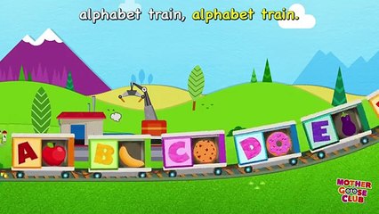 Alphabet Train Food Train | Mother Goose Club Rhymes for Kids
