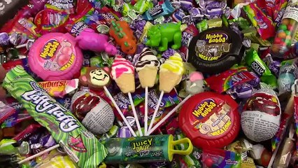 New Lollipops Learn Colors with A lot of Candy