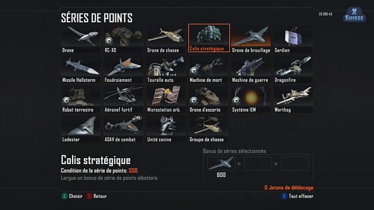 Black Ops 2: Meilleurs Scorestreaks (séries de points) astuces black ops 2