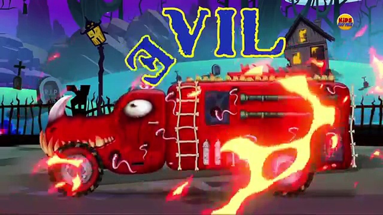 Kids Rhymes | Good vs Evil | Water Trucks | Kids Trucks | Vehicle Battles