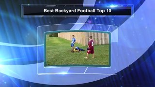Best backyard Football
