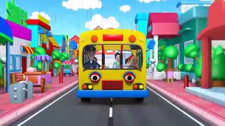 Wheels on the Bus | Nursery Rhymes | Kids songs