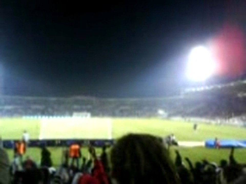 Presentation des marseillais par le virage sud