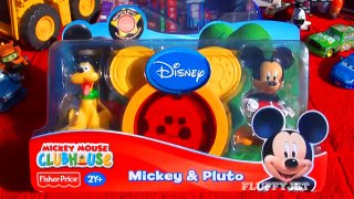 Fisher Price Mickey Mouse Clubhouse Mickey Pluto Toodles Mouseketools Mystery Disc Disney