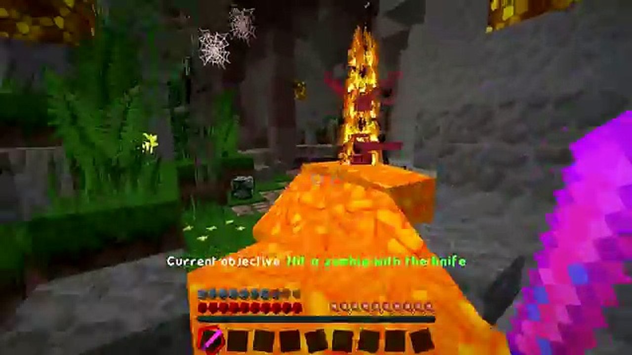 COUTEAU BRÛLANT À 1000 DEGRÉS VS ZOMBIE DE MINECRAFT !