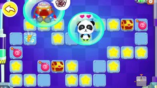 Pandas Math Adventure | Bad Guy Catches Baby Panda | Learn Math for Kids | BabyBus Game