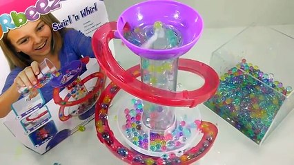 How To Make Colors Orbeez Ice Water Ball Swirl N Whirl Light Up Playset Magic Growing Wat