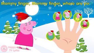 Peppa Pig Christmas Finger Family Nursery Rhymes Lyrics and More