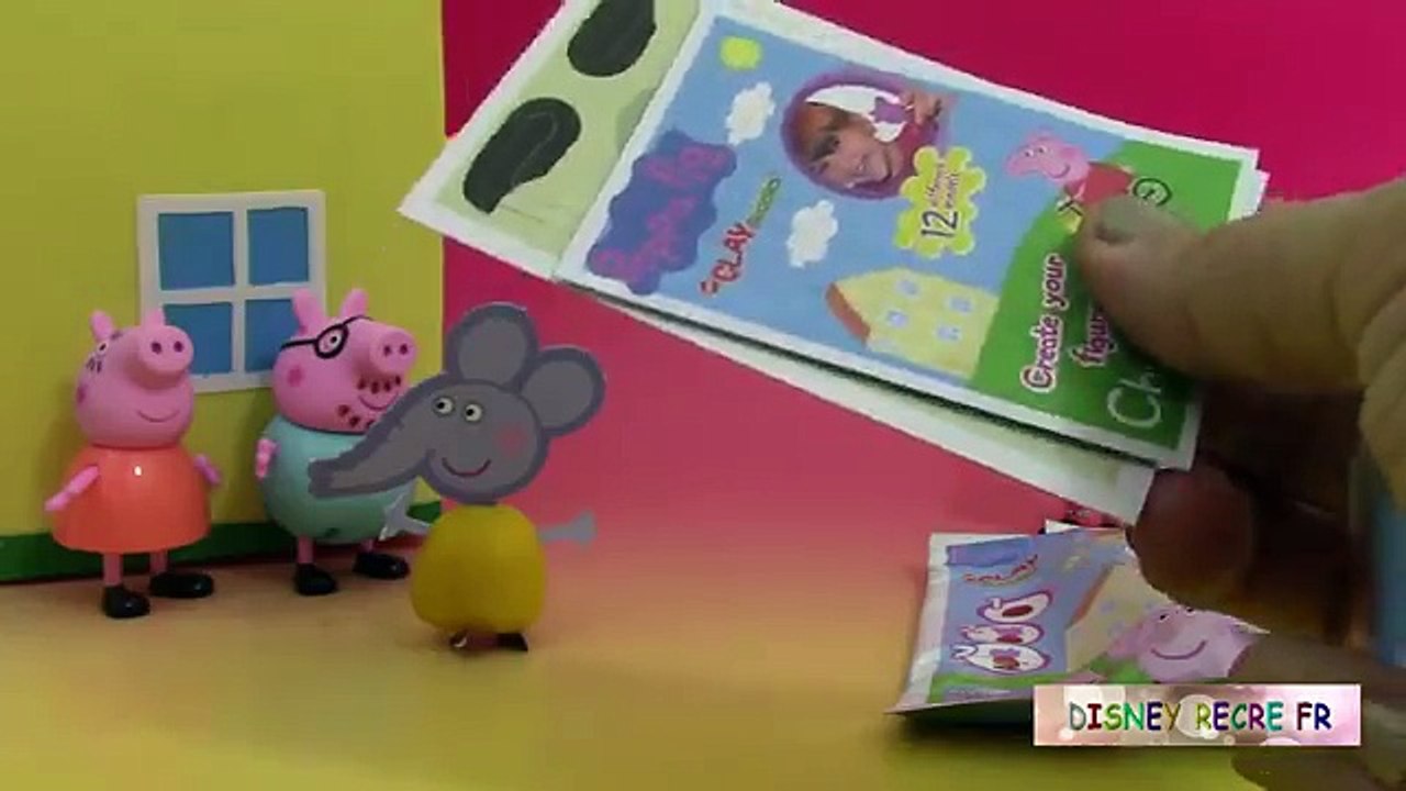 Pâte modeler Peppa Pig Clay Buddies Figurines ♥ Blind Bags