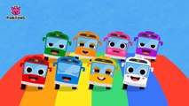 Color Bus | Bus Songs | Car Songs | Pinkfong Songs for Children