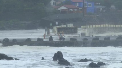 태풍 '솔릭' 제주 강타..."오전이 최대 고비" / YTN