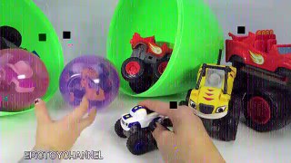 GIANT SURPRISE EGG Blaze and the Monster Machines with Blaze Surprise Toys & Monster Truck