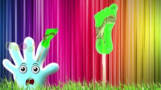 Lollipop Candy Foot Dinosaurs Finger Family Nursery Rhymes By KidsW
