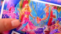 Mermaid Barbie ! Toys and Dolls Fun for Kids Playing with Under the Sea Hair Salon from Ba