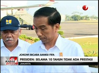Presiden Jokowi Inginkan Ada Pembenahan Total Sepak Bola Indonesia