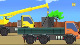 Crane | Uses Of Construction Vehicles | Learn Construction