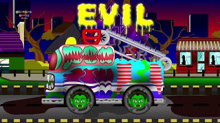 Good vs Evil | Army Missile Launcher | Good vs Evil Truck For Children | Haunted House Mon